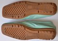 Aero Soles дамски обувки синьо-зелени естествена кожа, снимка 5