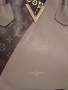 Louis Vuitton Дамска чанта кожа и Monogram Canvas, снимка 3
