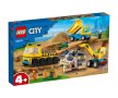 LEGO® City Great Vehicles 60391 - Строителни камиони и кран с разбиваща топка