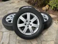 Джанти за Audi Q7 R18, 5x130 с летни гуми 255/55/18 Bridgestone, снимка 1