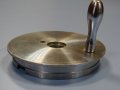метална ръкохватка за струг (ръчно колело) ф122mm, снимка 4