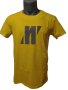 Мъжка тениска налична в два цвята бял и жълт с щампа печат отпред, снимка 2