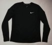 Nike DRI-FIT оригинална блуза L Найк спортна фланелка фитнес, снимка 1 - Спортни дрехи, екипи - 39391824