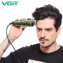 VGR V-126 Камуфлажна Професионална жична машинка за подстригване и тример за мъже, снимка 6