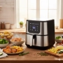 Еър фрайър Scheffler LQ-5001BS – 5.5L здравословно готвене с до 80% по-малко мазнина, снимка 2