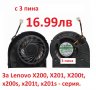 НОВ Вентилатор за Lenovo ThinkPad X201 Toshiba MCF-W08PAM05 34.47Q22.001 34.4CV01.001 44C9549 и друг, снимка 2