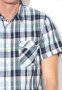 ПРОМО 🍊 TIMBERLAND 🍊 Оригинална мъжка риза на каре с къси ръкави размер: M-L-XXXL нова с етикети, снимка 3