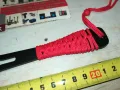 КАМА МЕТАЛЕН НОЖ С ВЪЖЕНА ОПЛЕТКА-ЧЕРВЕНО 2002251933, снимка 10