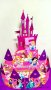Картонена торта с принцеси, снимка 7