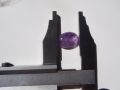 Естествен полускъпоценен камък кабошон- аметист, снимка 5
