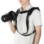 Двоен ремък за фотоапарат DSLR Sony Nikon Canon, снимка 1