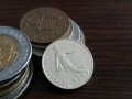 Монета - Франция - 1/2 (половин) франк | 1987г., снимка 2