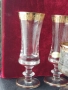 Кристални чаши,модел Murano Medici,отлично състояние,6 за десерти и 5 за вино, снимка 6