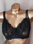  Блуза от сребрист черен брокат ,сутиен с рязана дантела и дантелена прашка , снимка 12