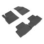 Гумени стелки за автомобил кола 4D за ОПЕЛ АСТРА K 2015-2021, снимка 2