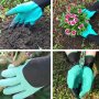 443 Работни градински ръкавици с нокти за копаене садене, снимка 7