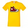 Мъжка тениска 8-bit shoe red