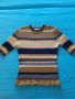 Ефектна блуза с къс ръкав H&M, размер М.Обличана 2 пъти!, снимка 1 - Блузи с дълъг ръкав и пуловери - 28018512
