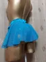 Къса синя прозрачна пола + бикина подарък , снимка 9