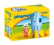 PLAYMOBIL 70186 Астронавт с ракета, снимка 1 - Конструктори - 35007431