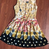 Елегантна шарена рокля, снимка 1 - Рокли - 37414651