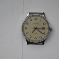 Ръчни часовници Слава Slava от 80-те години, снимка 10 - Мъжки - 27498341