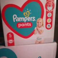 Пелени-гащички Pampers Pants 5, снимка 3 - Пелени, памперси - 43352759