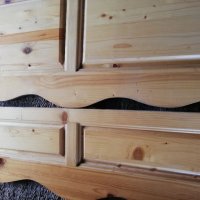 Дървен материал от стара спалня - борово дърво, снимка 5 - Спални и легла - 36913441