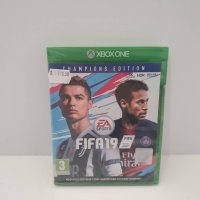 НОВА! +Гаранция XBOX One игра Fifa 19 Champions Edition, снимка 1 - Игри за Xbox - 36964442
