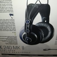 AKG K240MKII-КУТИЯ ОТ ЗА СЛУШАЛКИ 0606221350, снимка 15 - Слушалки и портативни колонки - 36997491