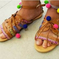 Цветни сандали, снимка 2 - Сандали - 36589405