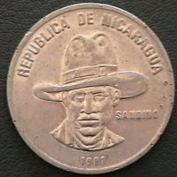 25 центаво 1981, Никарагуа, снимка 2 - Нумизматика и бонистика - 28306250