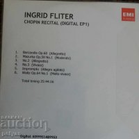 СД - Ingrid Fliter - Chopin CD, снимка 2 - CD дискове - 27707881