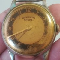 Часовник Chronometer ANCRE. Vintage watch. Швейцарски механизъм. Military watch. Военен. Мъжки , снимка 9 - Мъжки - 40588080