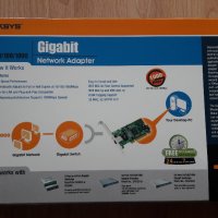 Linksys EG1032, 10/100/1000, PCI Gigabit Network Ethernet Adapter Card, 32bit, снимка 3 - Мрежови адаптери - 28517596