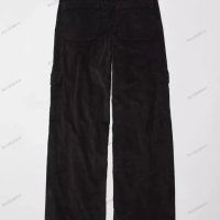 Дамски свободен прав панталон от рипсено кадифе в едноцветен цвят, 5цвята - 024, снимка 13 - Панталони - 43415803