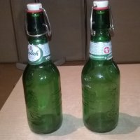 grolsch-2бр празни шишета с интересни капачки, снимка 3 - Колекции - 26646487