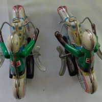 Ретро детски метални играчки мотоциклети с механизъм Made in China 602 N26 употребявани, снимка 11 - Колекции - 37470554