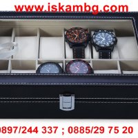 Кутия за съхранение на 12 броя часовници - КОД 1757, снимка 10 - Други - 28388204