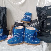 УНИСЕКС KATO НОВИ  SNOW BOOT® сини водоустойчиви ТОПЛИ детски  АПРЕСКИ Снегоходки 23 - 24 - 25, GRAN, снимка 13 - Детски боти и ботуши - 43466381