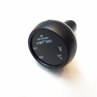 Волтметър, Термометър и Зарядно №3628 За USB  Уред 3в1, снимка 2 - Аксесоари и консумативи - 31430740