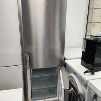 иноксов хладилник с отделен фризер , снимка 5 - Хладилници - 44843441