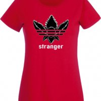 Дамска Тениска Stranger Adidas,Филм,Сериал,, снимка 4 - Тениски - 37314522