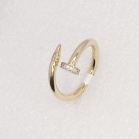 Златни пръстени Пирон  585-14K, снимка 8 - Пръстени - 31553173
