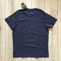 НОВА оригинална тъмно синя памучна тениска HURLEY размер L от САЩ, снимка 5 - Тениски - 43282366