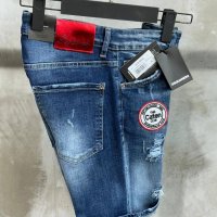 Мъжки къси дънки висок клас Dsquared , снимка 2 - Дънки - 40239626