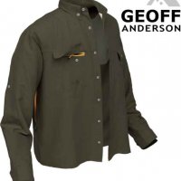 geoff anderson polydrust 2 - страхотна мъжка риза КАТО НОВА, снимка 1 - Ризи - 37219155