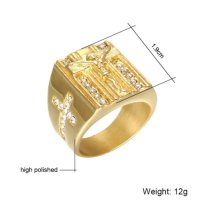 Уникален пръстен от висококачествена медицинска стомана, снимка 4 - Пръстени - 43839957