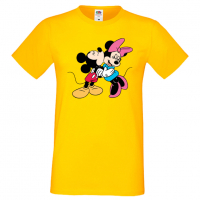 Мъжка тениска Mickey & Minnie Подарък,Изненада,Рожден ден, снимка 10 - Тениски - 36575360