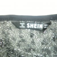 ефектно бляскаво бюстие на SHEIN, снимка 5 - Корсети, бюстиета, топове - 37714114